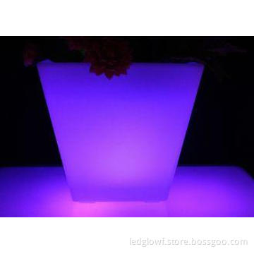 IP65 Waterproof LED Ice Bucket With Rechargeable Battery Fo